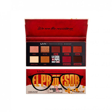 LIMITED EDITION: NYX Pro Makeup La Casa De Papel Color Palette